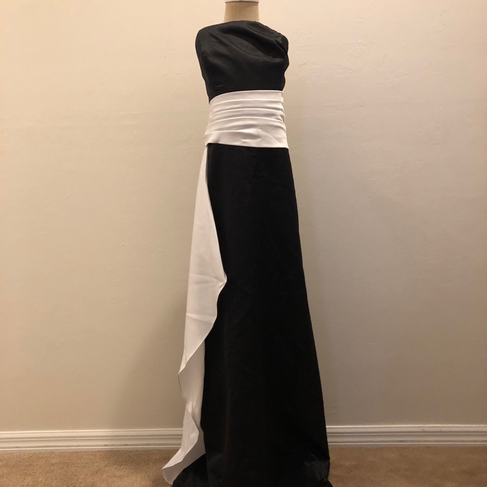 Black and White Gown